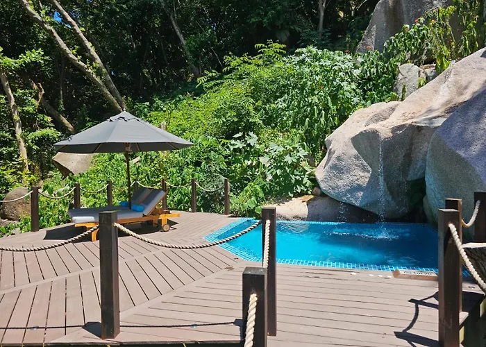 Luxushotel in Insel La Digue nahe Strand Grand Anse